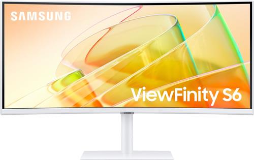 Samsung ViewFinity S65TC - LS34C650TAUXEN - Curved QHD Ultrawide Monitor - Thunderbolt 90w - RJ45 - KVM-switch - 100hz - 34 inch