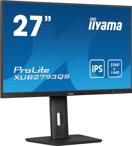 iiyama ProLite XUB2793QS-B7 - 27 inch - QHD - IPS - Verstelbaar