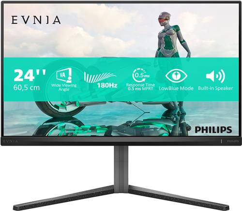 Philips Evnia 24M2N3200A - Full HD Gaming Monitor - Verstelbaar - 180hz - 24 inch