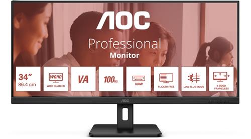Monitor AOC U34E2M 34" VA Flicker free