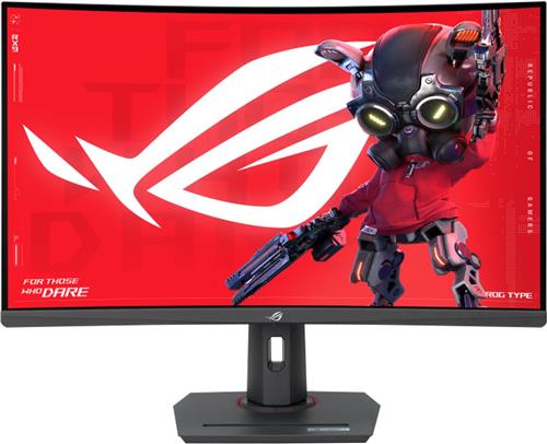ASUS ROG Strix XG32WCS USB Type-C Gaming Monitor - QHD VA Curved - 180Hz - 1ms - FreeSync - USB-C - 31.5 Inch