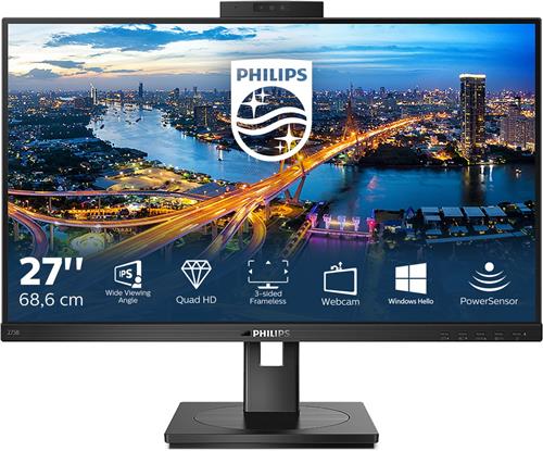 Philips 275B1H - QHD Webcam Monitor - USB-Hub - 27 inch