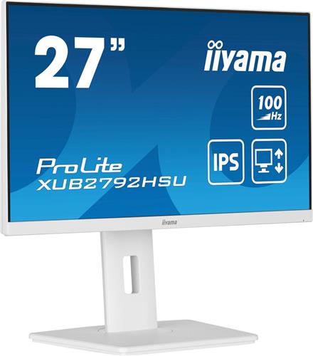 iiyama ProLite XUB2792HSU-W6 - 27 Inch - IPS - Full HD - USB-hub - Verstelbaar