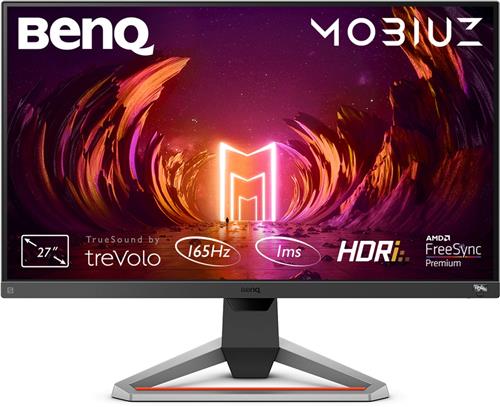 BenQ 165Hz Gaming Monitor Mobiuz EX2710S - Full HD IPS Beeldscherm - 1ms MPRT - AMD FreeSync Premium - sRGB 99% - 27 inch