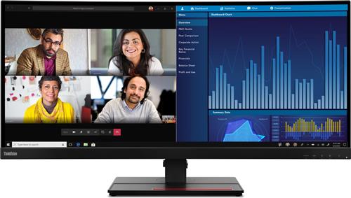 ThinkVision P34w-20 34,14" WQHD Gebogen-beeldscherm (USB-C, Docking)