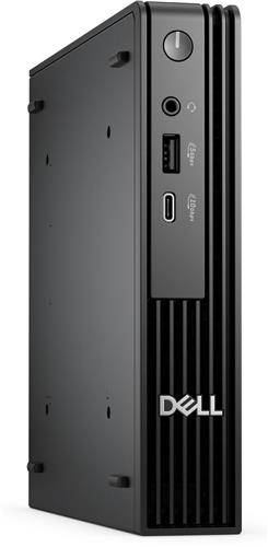 DELL Pro Micro QCM1250 - Desktop - Core Ultra 7 - 16 GB DDR5 RAM - 512 GB SSD - W11 Pro - Mini PC - Zwart