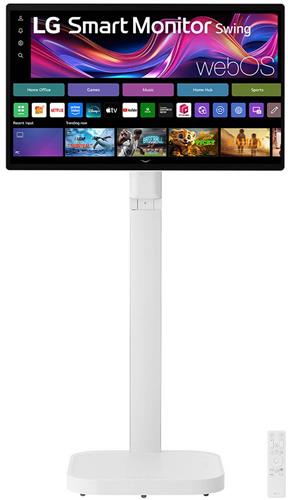LG Swing 32U889SA - 4K Smart Touchscreen Monitor TV - Met verrijdbare standaard - Apple AirPlay - WebOs Apps - Wi-Fi - Bluetooth
