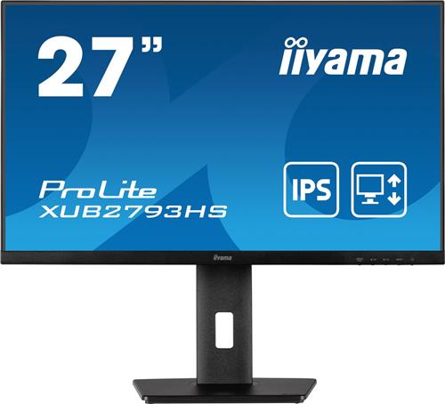 iiyama ProLite XUB2793HS-B7 - 27 inch - Full HD - IPS - Verstelbaar