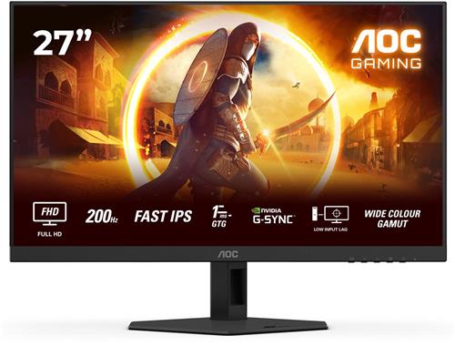 AOC G4 27G4HRE computer monitor 68,6 cm (27") 1920 x 1080 Pixels Full HD LED Zwart, Rood
