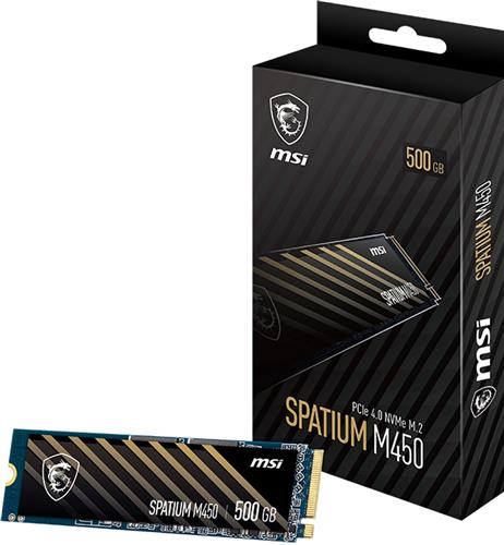 SPATIUM M450 PCIe 4.0 NVMe M.2 500GB V1